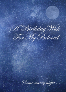 Birthday Wish For My...