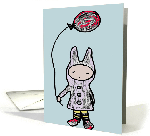 bunnygirl card (74873)