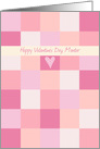 Happy Valentine’s Day Mentor Pink Heart card