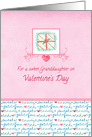 For a sweet Granddaughter on Valentine’s Day card