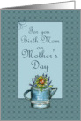 Happy Mother’s Day Birth Mom Sunflower Bouquet card