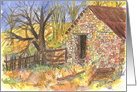 Just Wanted To Say Thank You Vintage Barn card
