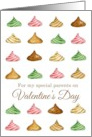 Happy Valentine’s Day Parents Candy Watercolor Illustration card