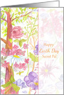 Happy Earth Day Secret Pal Bees Roses card