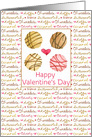 Happy Valentine’s Day Chocolate Truffles Candy card