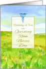 Operating Room Nurses Day Prairie Wildflowers Landscape card