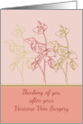 Thinking of You After Varicose Vein Surgery Get Well card