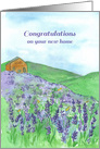 Congratulations On Your New Home Wildflower Hills card