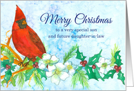 Merry Christmas Son and Future Daughter in Law card