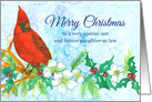 Merry Christmas Son and Future Daughter in Law card