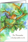 Happy Mother’s Day Mother-To-Be Hummingbird card