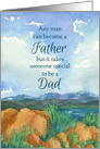 Happy Father’s Day Special Dad Mountain Lake card