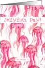 Jellyfish Day November 3 Ocean Aquatic Animal Sea Life card