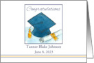 Graduation Congratulations Cap Diploma Custom card