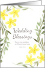 Wedding Blessings Bible Verse John 15 Christian card