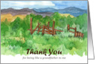 Thank You Like A Grandfather To Me Ranch Corral card