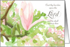 Get Well Soon Psalms Bible Verse Religious Magnolia card