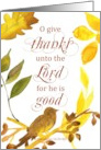 Happy Thanksgiving Scripture Chronicles Fall Leaves card