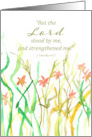 Cancer Free Congratulations Bible Scripture Flowers Spatter Spots card