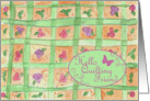 Hello Quilting Friend Thinking of You Card