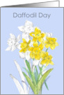 Daffodil Day Cancer Awareness Yellow Flower Garden card