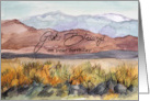 God’s Blessings On Your Birthday Desert Mountains card