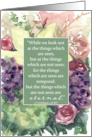 Have Faith Bible Scripture 2 Corinthians Flower Bouquet card