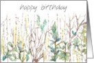 Happy Birthday Business Employee Sagebrush card