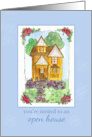 Open House Invitation Business Real Estate Victorian Cottage card