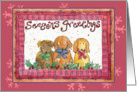Season’s Greetings Christmas Holiday Party Invitation Dogs card