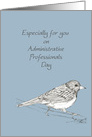 Especially For You Administrative Professionals Day card