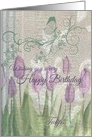 Happy Birthday Tulip Flowers Collage card