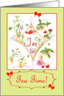 Herb Garden Tea Party Invitation card