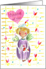Thinking of You Nice Day Angel Hearts card