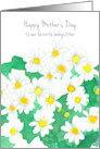 Happy Mother’s Day Babysitter White Daisies card