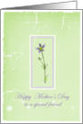 Happy Mother’s Day Special Friend Lavender Wildflower card