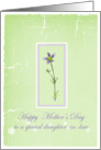 Happy Mother’s Day Daughter-in-Law Lavender Wildflower card