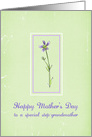 Happy Mother’s Day Step-Grandmother Lavender Wildflower card