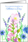Happy Mother’s Day Daughter Spring Flower Bouquet card