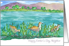 Happy Father’s Day Neighbor Sand Piper Birds card