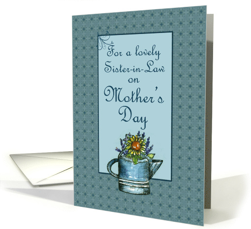 Happy Mother's Day Lovely Sister in Law Flower Bouquet card (1034547)