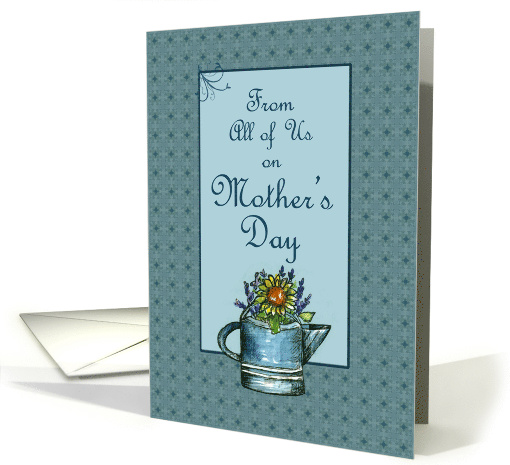 Happy Mother's Day From All of Us Flower Bouquet card (1034619)
