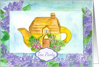 Tea Party Invitation...