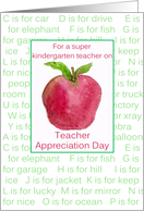 Teacher Appreciation...