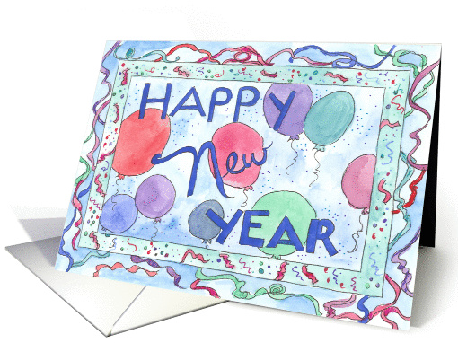 Happy New Year Party Invitation card (118747)