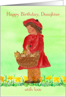 Happy Birthday Daughter With Love Kittens card