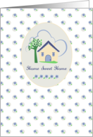 Home Sweet Home Moving Announcement card