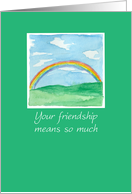 Rainbow Friendship...
