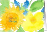 International Day of Happiness May You Be Happy March 20 card