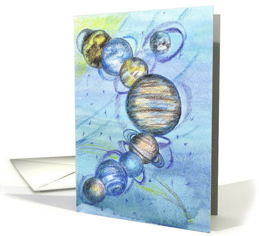 Happy Pluto Day February 18 Solar System Planets card (1467592)